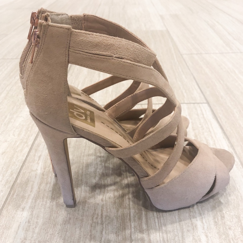 DOLCE VITA Suede High Heel Sandals